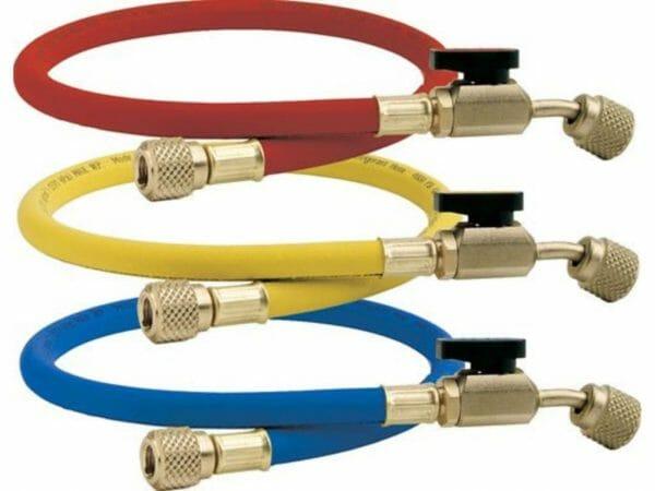 HOSE 3PK.180CM BV.1/4" SAE 45°