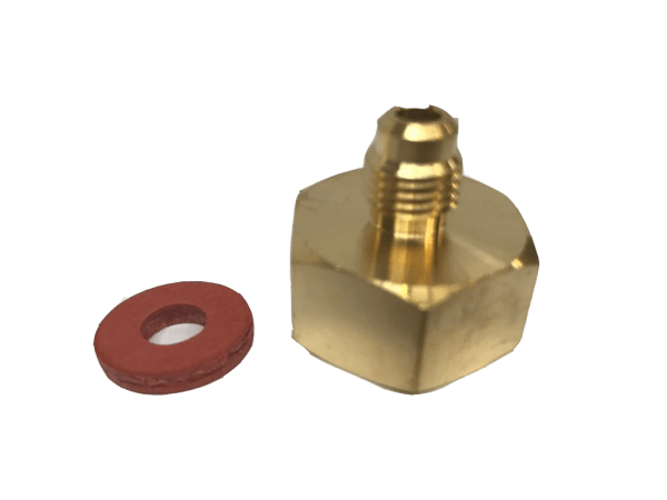 AD51 EU TANK Adapter, 5/8 BSP x 1/4 SAE Male