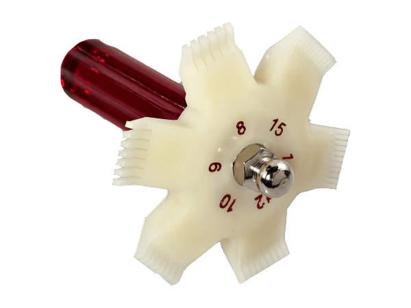 TLFC6 6-Sided Fin Comb