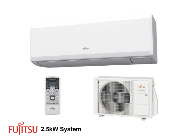 Fujitsu ASYG09KPCE Economy Series (White) 2.5kW R32 Wall Mount System