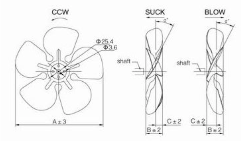 Fan Blade Schematic Trumaxx