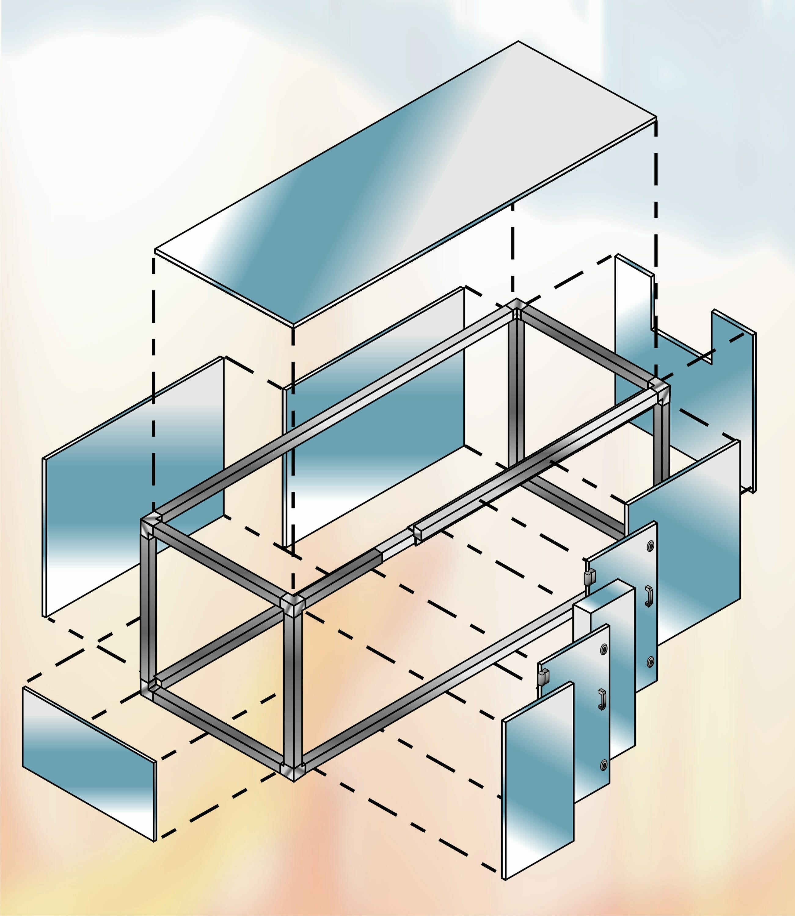 FIG 2 Frame Construction