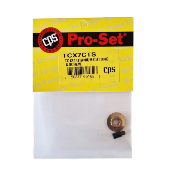 TCX7CTS - TC127 - TITANIUM CUTTING WHEEL+SCREW